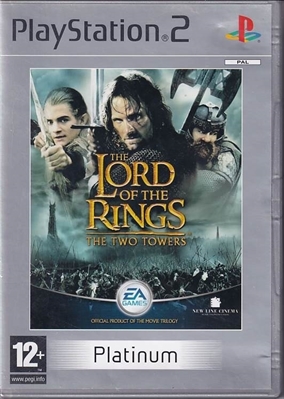 The Lord of the Rings The Two Towers  - Platinum - PS2 (B Grade) (Genbrug)